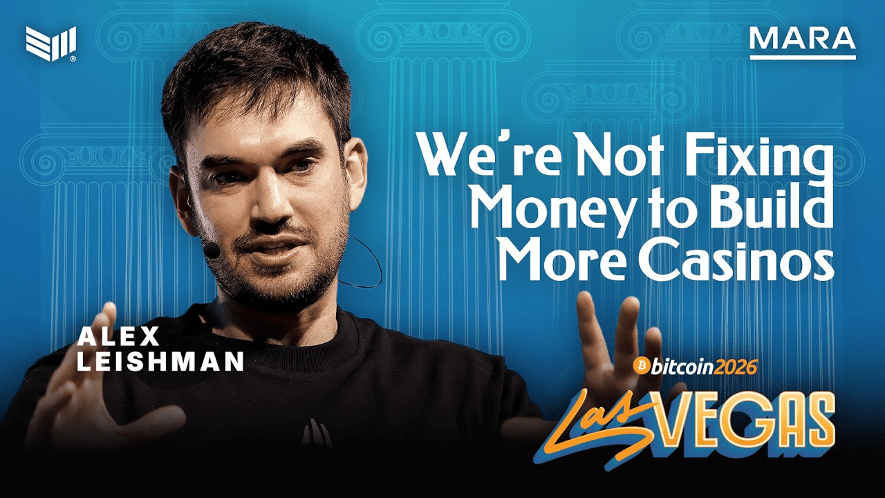 Alex Leishman: We’re not fixing money to build more casinos